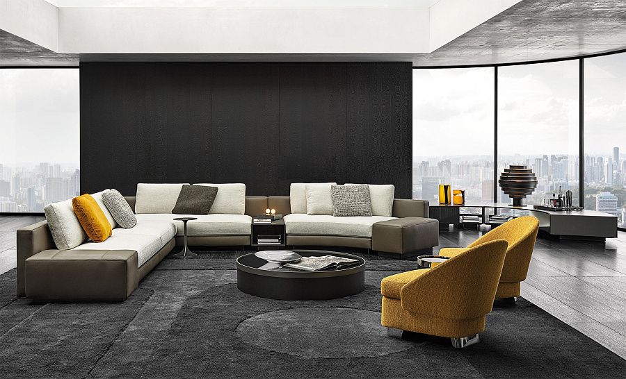 Диван Daniels, дизайн Minotti Диван Daniels, дизайн Minotti