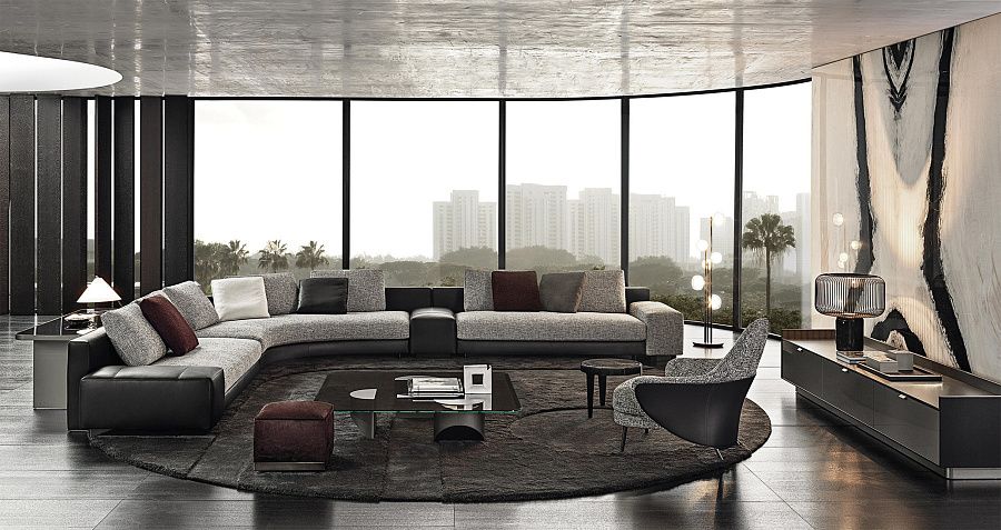 Диван Daniels, дизайн Minotti Диван Daniels, дизайн Minotti