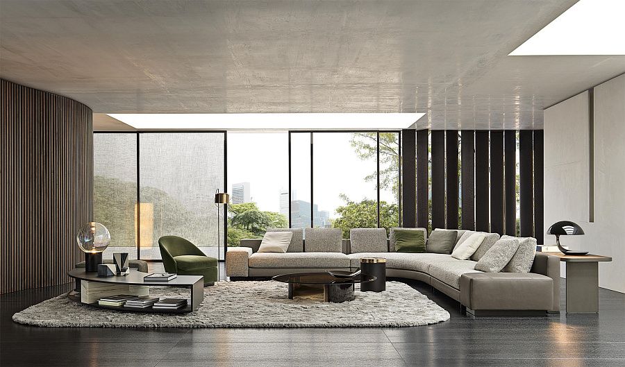 Диван Daniels, дизайн Minotti Диван Daniels, дизайн Minotti