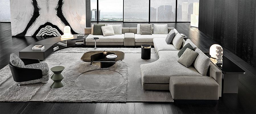 Диван Daniels, дизайн Minotti Диван Daniels, дизайн Minotti