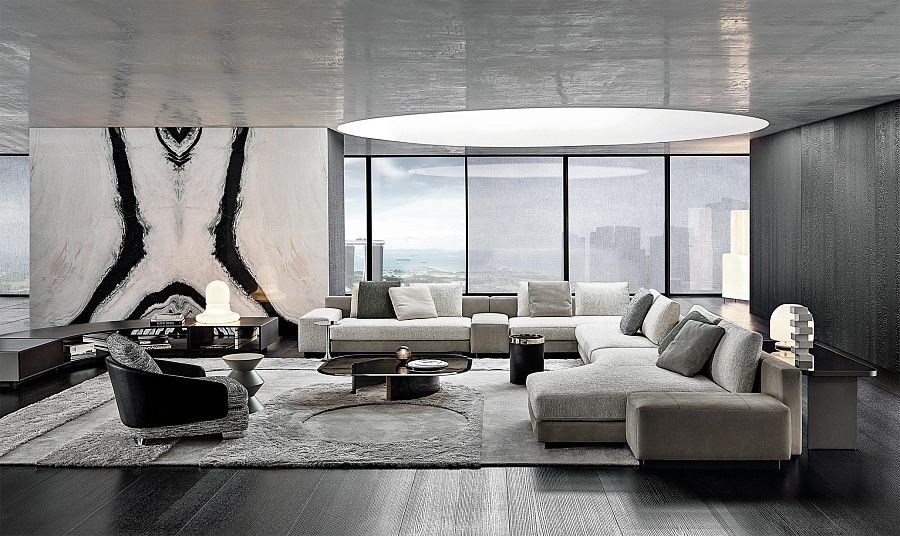 Диван Daniels, дизайн Minotti Диван Daniels, дизайн Minotti