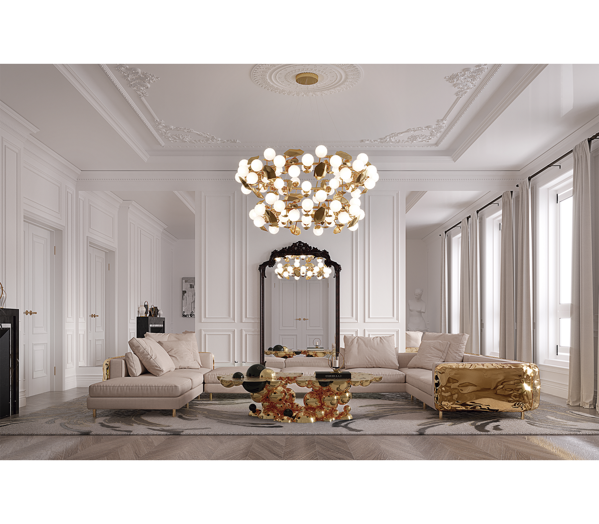 Диван imperfectio cream modular, дизайн Boca do Lobo Диван imperfectio cream modular, дизайн Boca do Lobo