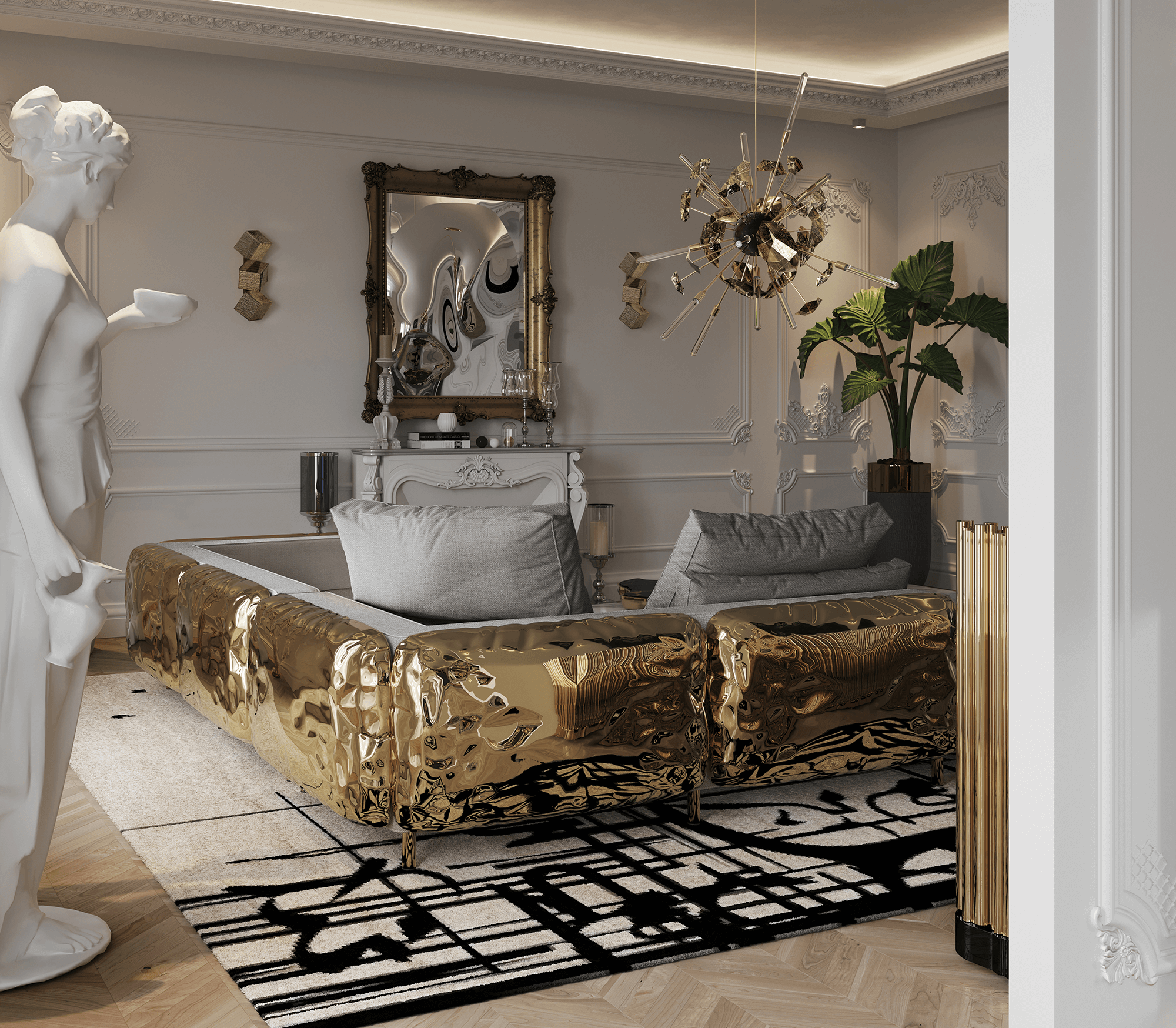 Диван imperfectio cream modular, дизайн Boca do Lobo Диван imperfectio cream modular, дизайн Boca do Lobo