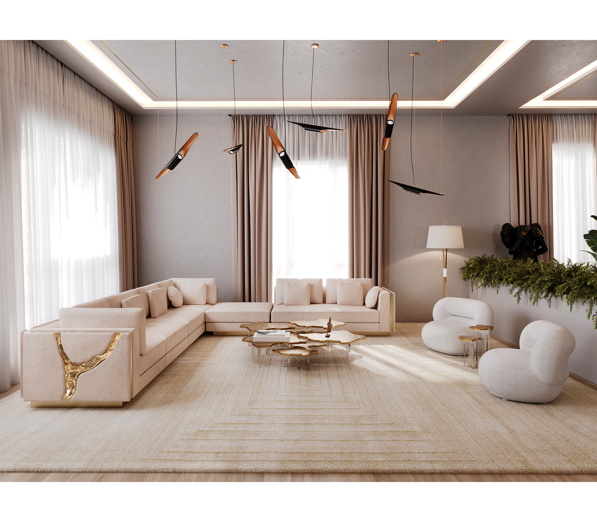 Диван lapiaz modular, дизайн Boca do Lobo Диван lapiaz modular, дизайн Boca do Lobo