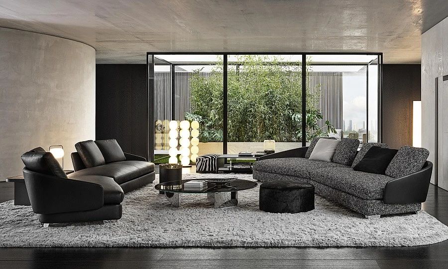 Диван Lawson small, дизайн Minotti Диван Lawson small, дизайн Minotti
