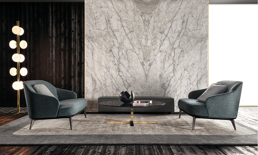 Диван Leslie, дизайн Minotti Диван Leslie, дизайн Minotti