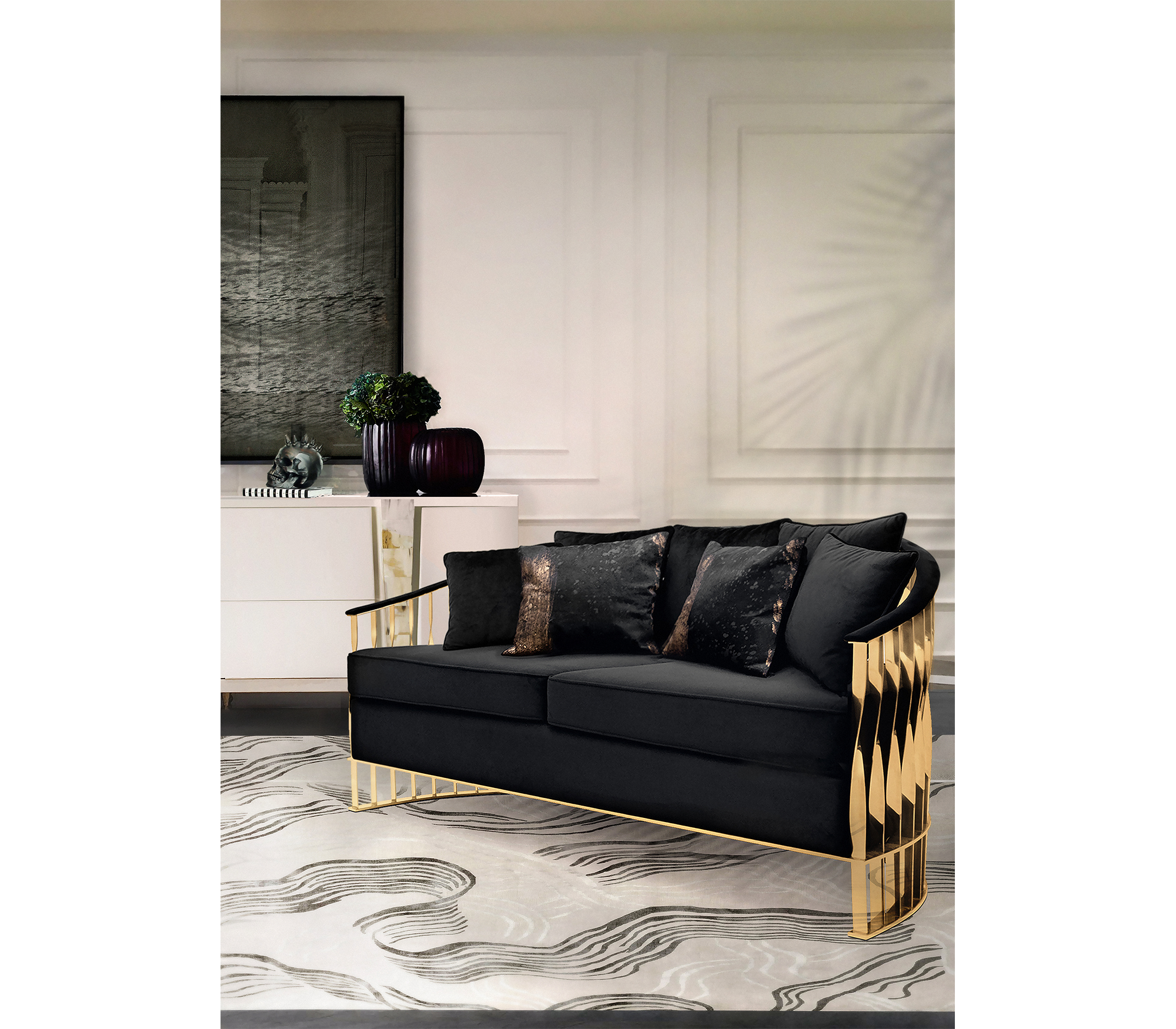 Диван mandy, дизайн Boca do Lobo Диван mandy, дизайн Boca do Lobo