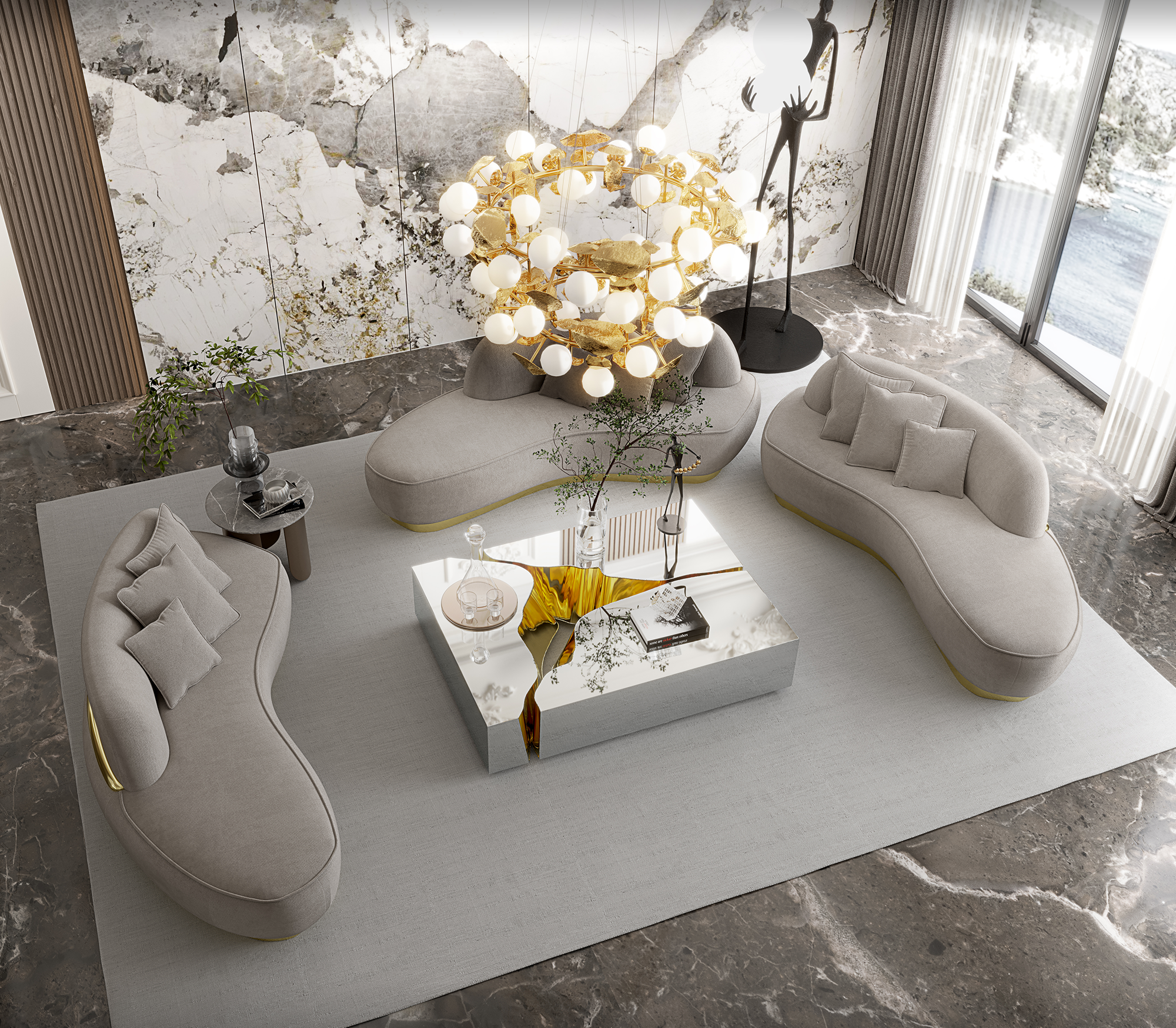 Диван odette, дизайн Boca do Lobo Диван odette, дизайн Boca do Lobo