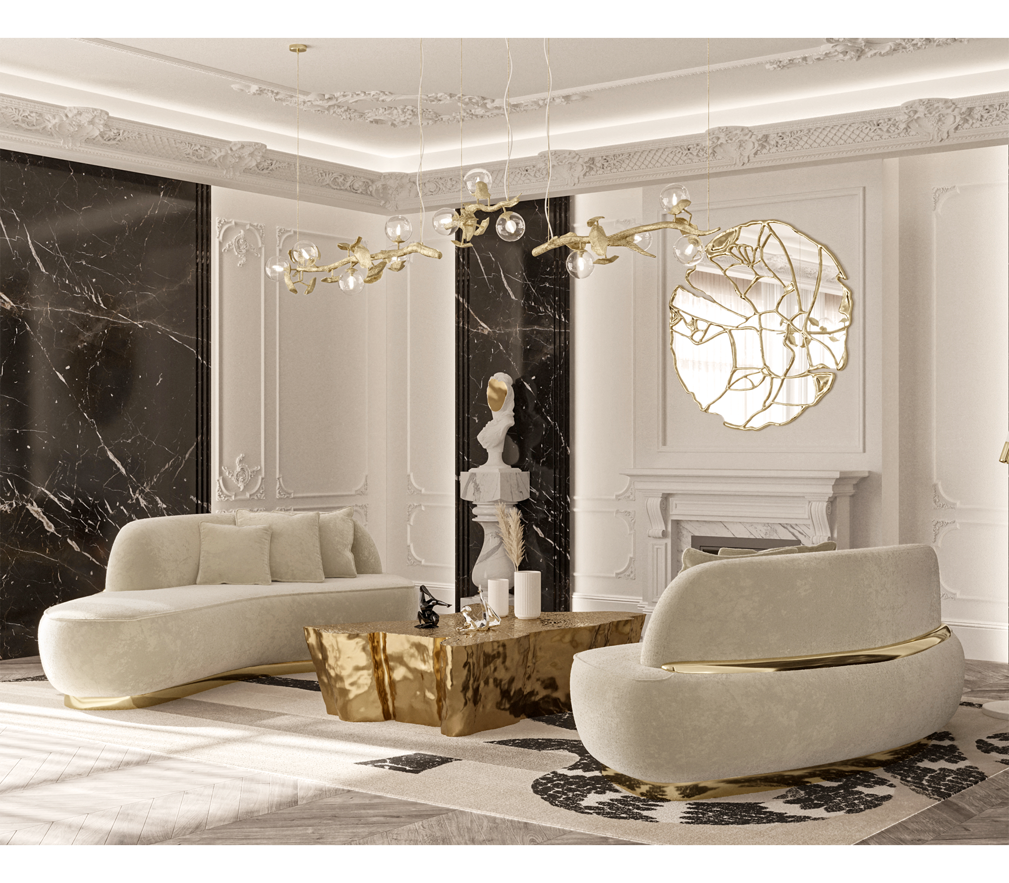 Диван odette, дизайн Boca do Lobo Диван odette, дизайн Boca do Lobo