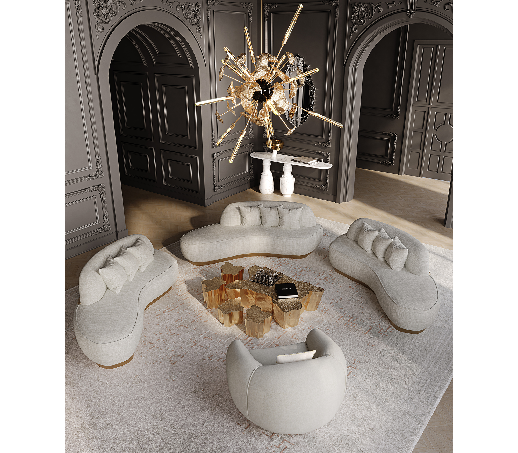 Диван odette, дизайн Boca do Lobo Диван odette, дизайн Boca do Lobo