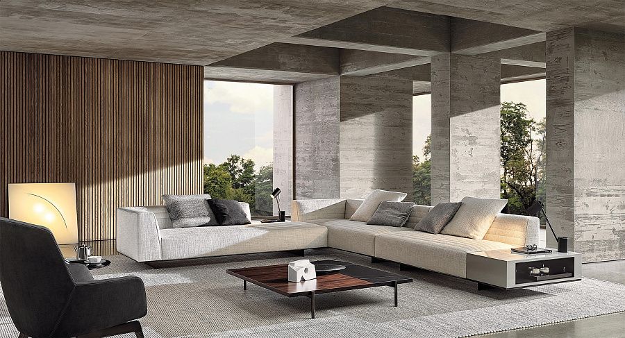 Диван Roger, дизайн Minotti Диван Roger, дизайн Minotti