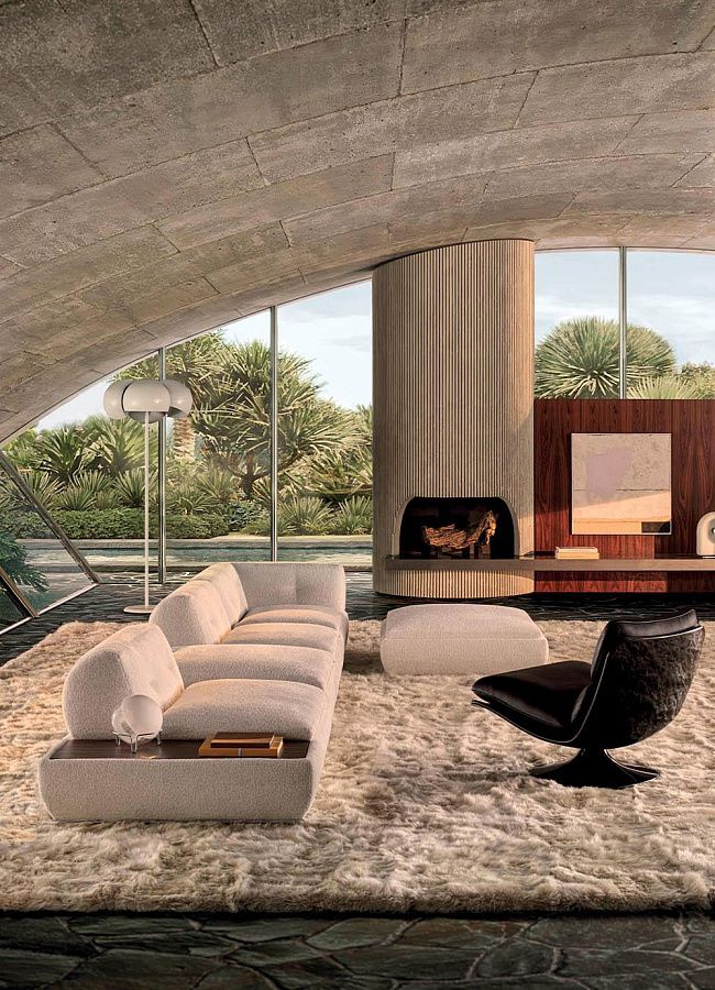 Диван Supermoon, дизайн Minotti Диван Supermoon, дизайн Minotti