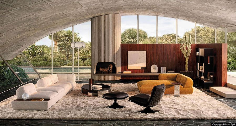 Диван Supermoon, дизайн Minotti Диван Supermoon, дизайн Minotti