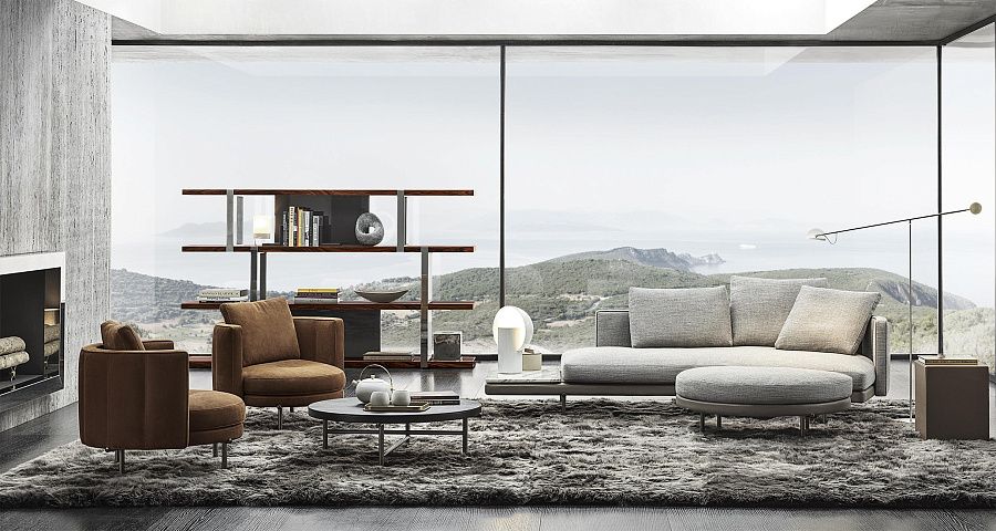 Диван Torii, дизайн Minotti Диван Torii, дизайн Minotti