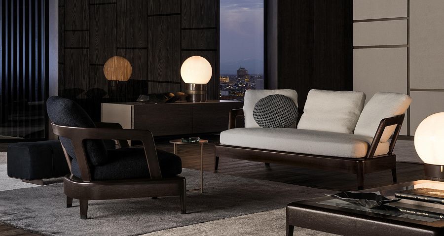 Диван Virginia, дизайн Minotti Диван Virginia, дизайн Minotti