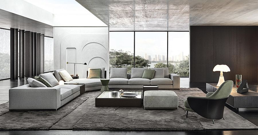 Диван West, дизайн Minotti Диван West, дизайн Minotti