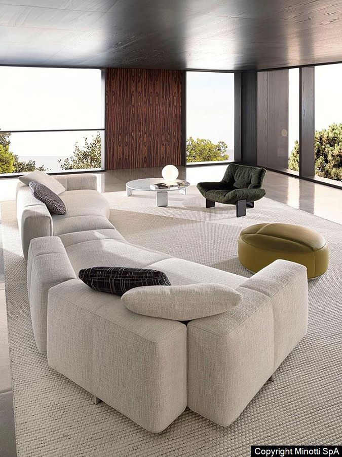 Диван Yves, дизайн Minotti Диван Yves, дизайн Minotti
