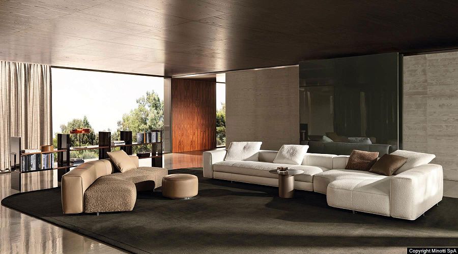 Диван Yves, дизайн Minotti Диван Yves, дизайн Minotti
