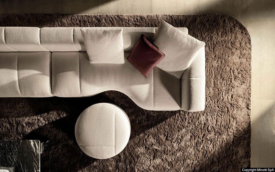 Диван Yves, дизайн Minotti Диван Yves, дизайн Minotti
