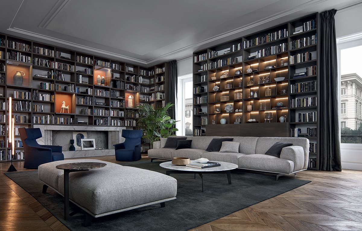 Гостиная Wall System, дизайн Poliform I Гостиная Wall System, дизайн Poliform I