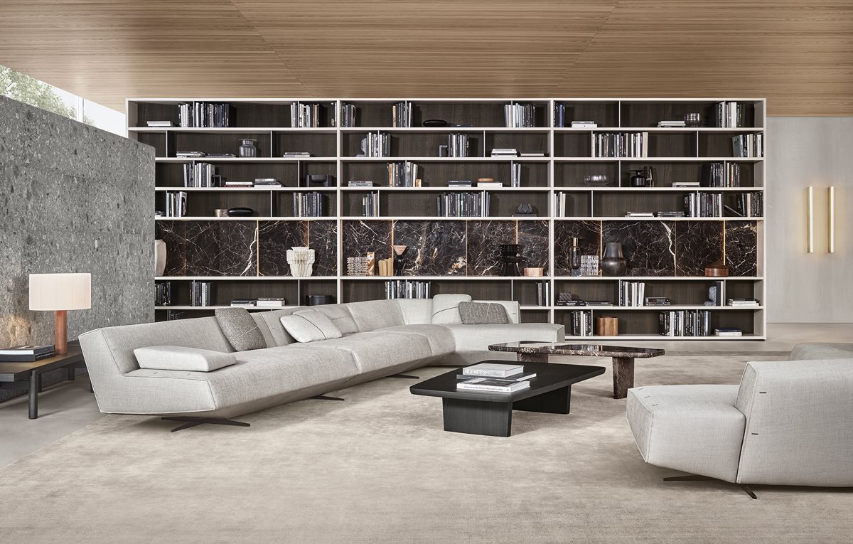 Гостиная Wall System, дизайн Poliform Гостиная Wall System, дизайн Poliform