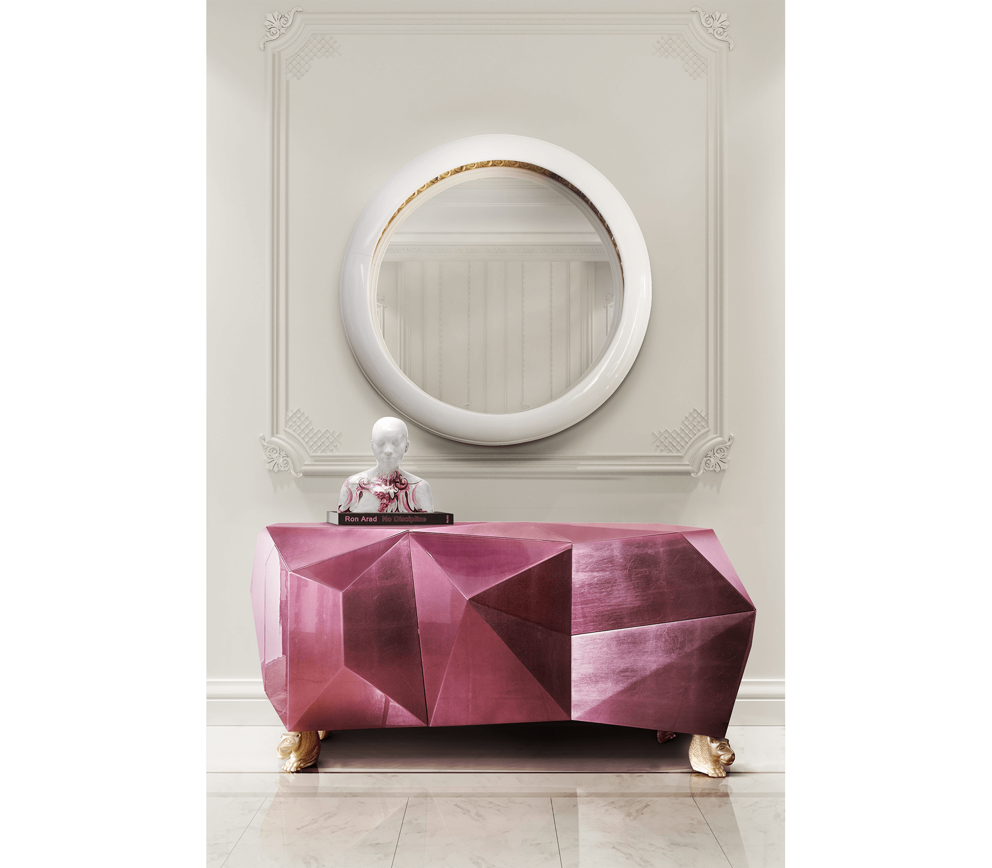 Комод DIAMOND AMETHYST SIDEBOARD, дизайн Boca do Lobo Комод DIAMOND AMETHYST SIDEBOARD, дизайн Boca do Lobo