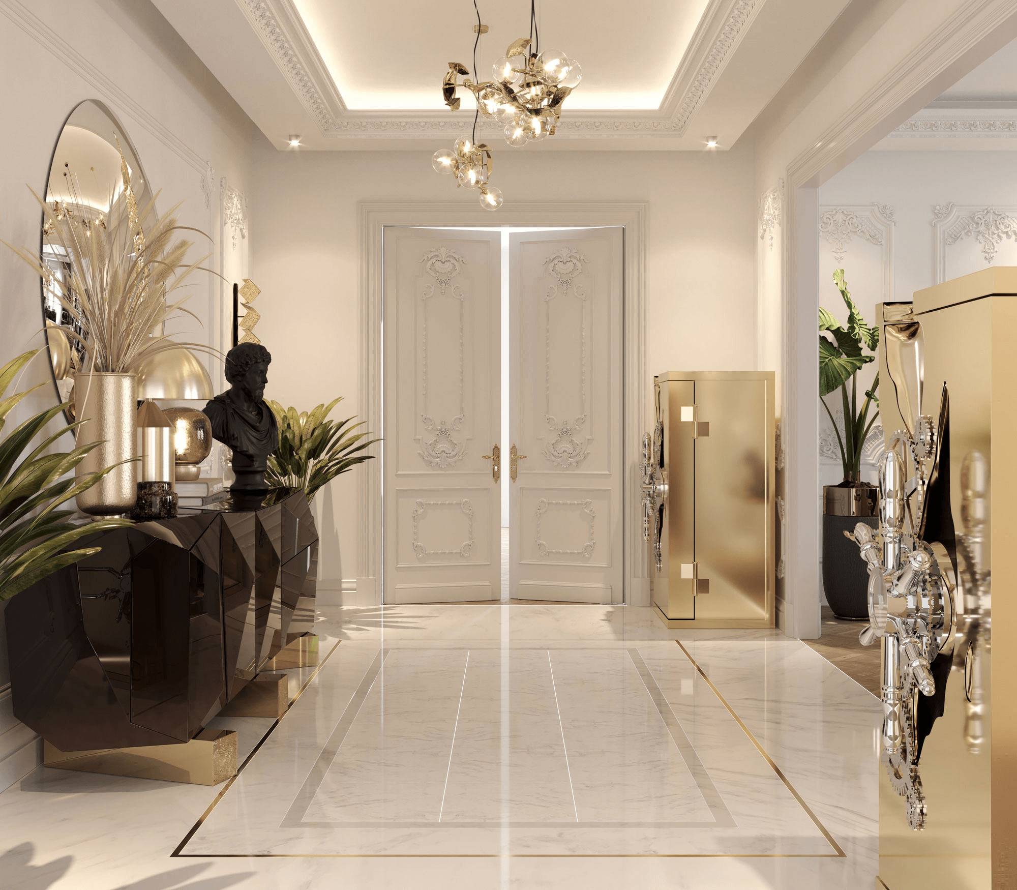 Комод DIAMOND CHOCOLATE XL, дизайн Boca do Lobo Комод DIAMOND CHOCOLATE XL, дизайн Boca do Lobo