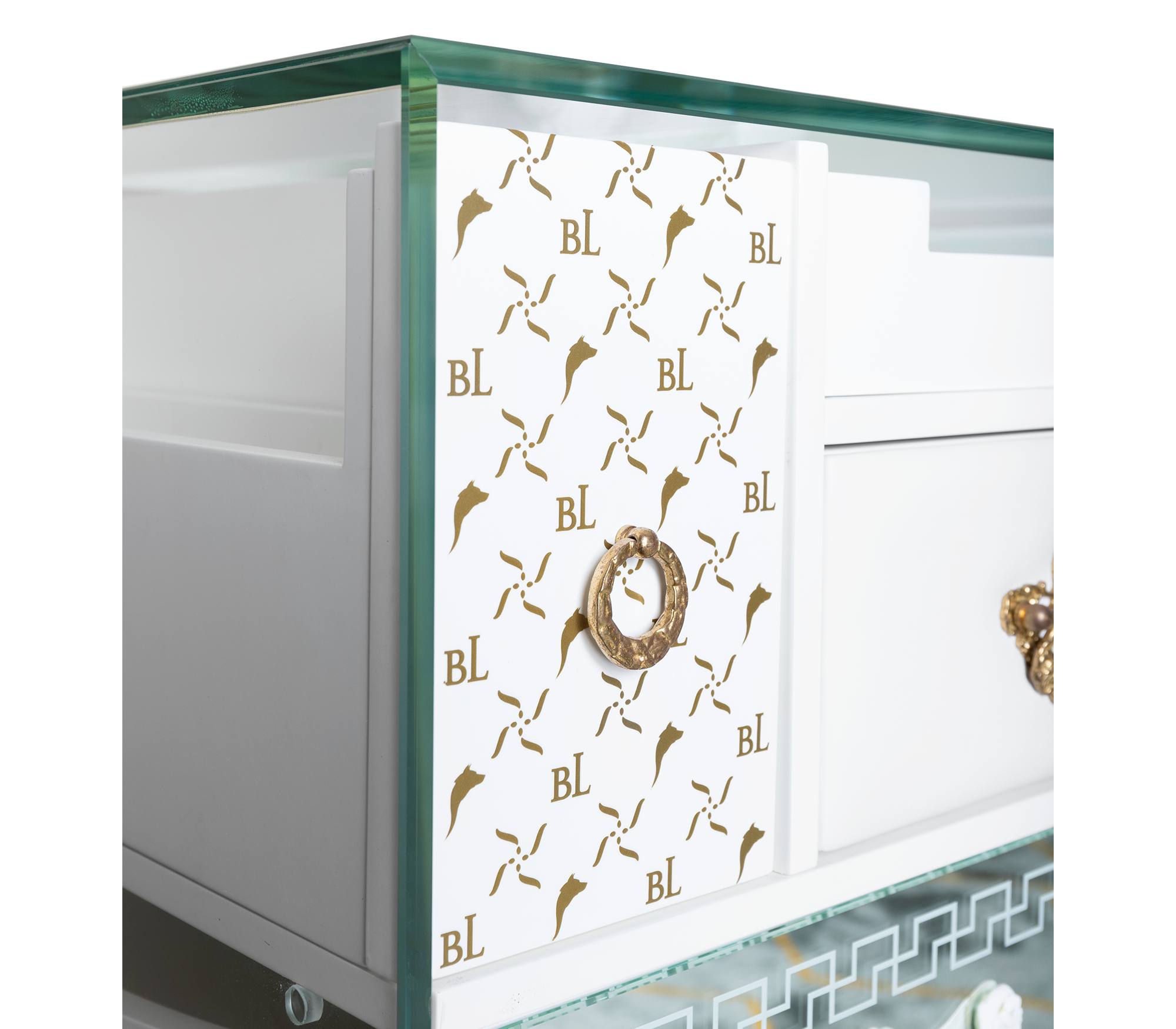 Комод MONDRIAN WHITE, дизайн Boca do Lobo Комод MONDRIAN WHITE, дизайн Boca do Lobo