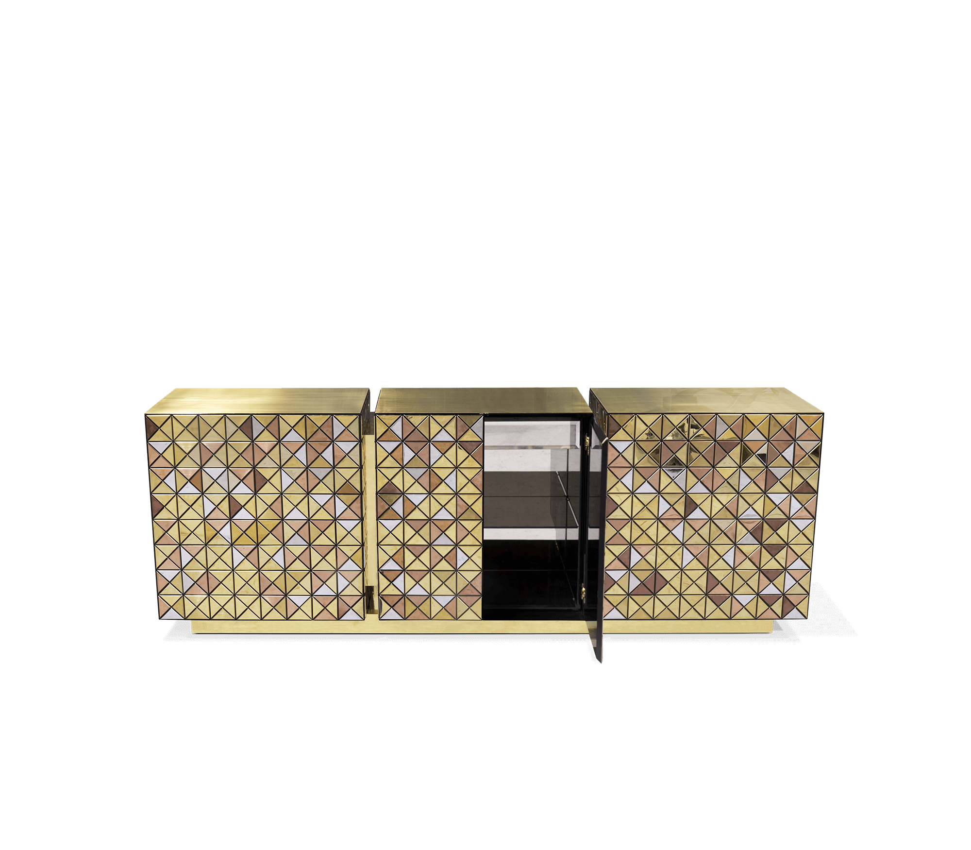 Комод PIXEL ANODIZED SIDEBOARD, дизайн Boca do Lobo Комод PIXEL ANODIZED SIDEBOARD, дизайн Boca do Lobo
