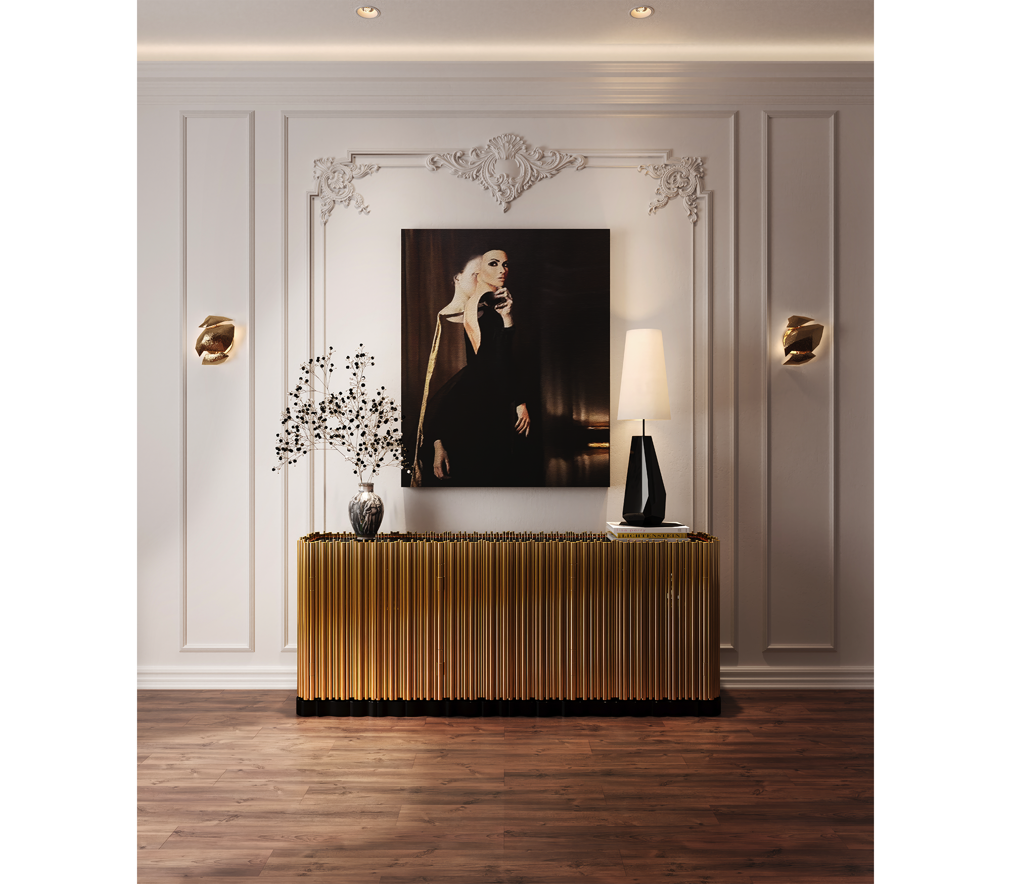 Комод СЕРВАНТ SYMPHONY, дизайн Boca do Lobo Комод СЕРВАНТ SYMPHONY, дизайн Boca do Lobo