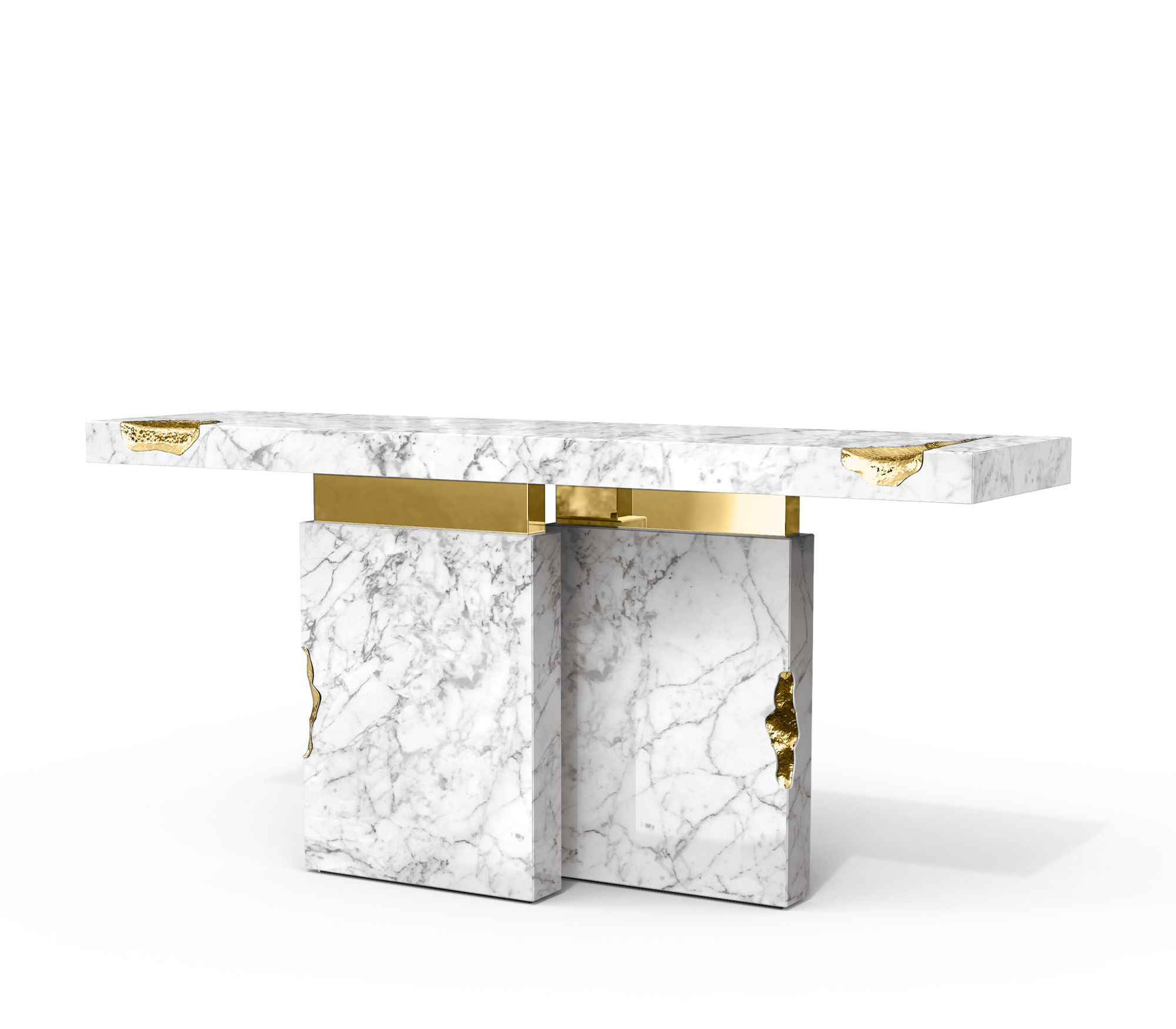 Консоль EMPIRE CARRARA, дизайн Boca do Loco Консоль EMPIRE CARRARA, дизайн Boca do Loco