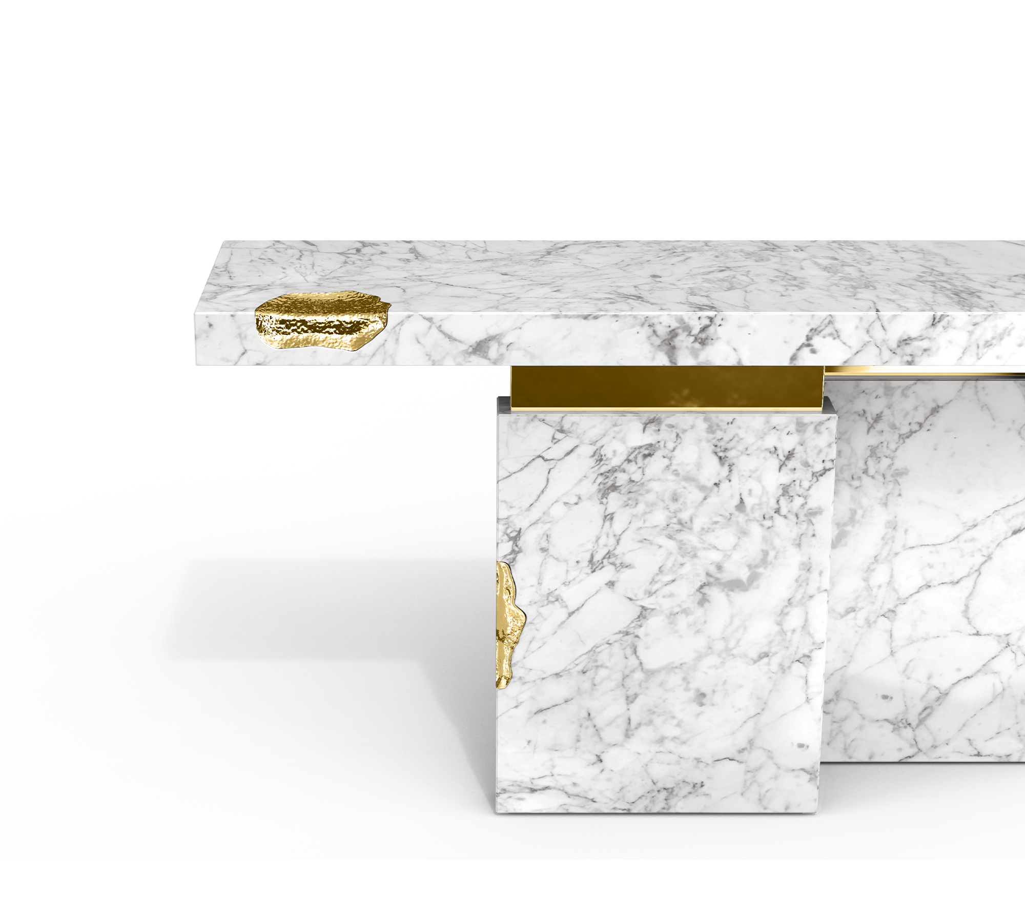 Консоль EMPIRE CARRARA, дизайн Boca do Loco Консоль EMPIRE CARRARA, дизайн Boca do Loco