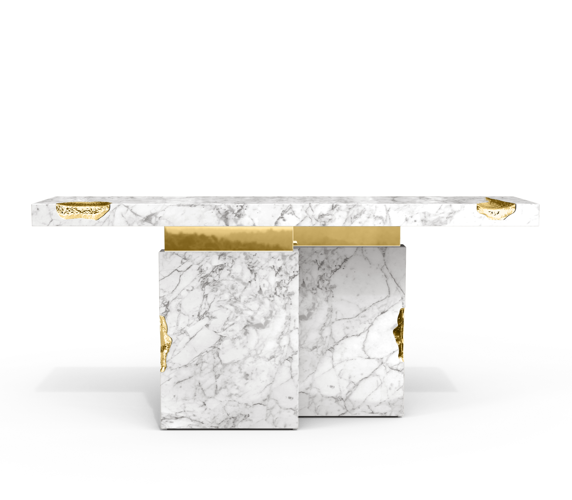 Консоль EMPIRE CARRARA, дизайн Boca do Loco Консоль EMPIRE CARRARA, дизайн Boca do Loco