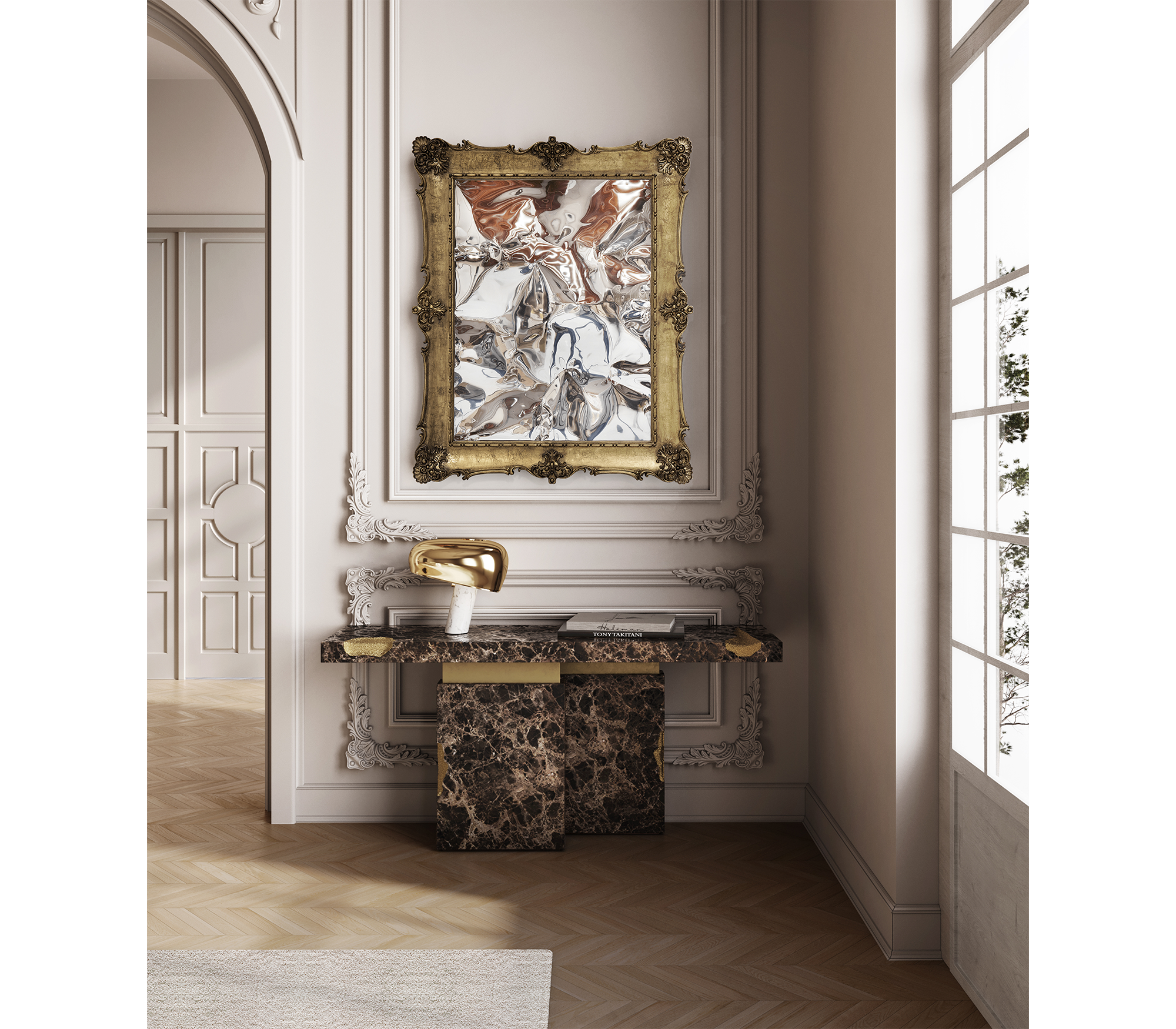 Консоль EMPIRE, дизайн Boca do Loco Консоль EMPIRE, дизайн Boca do Loco