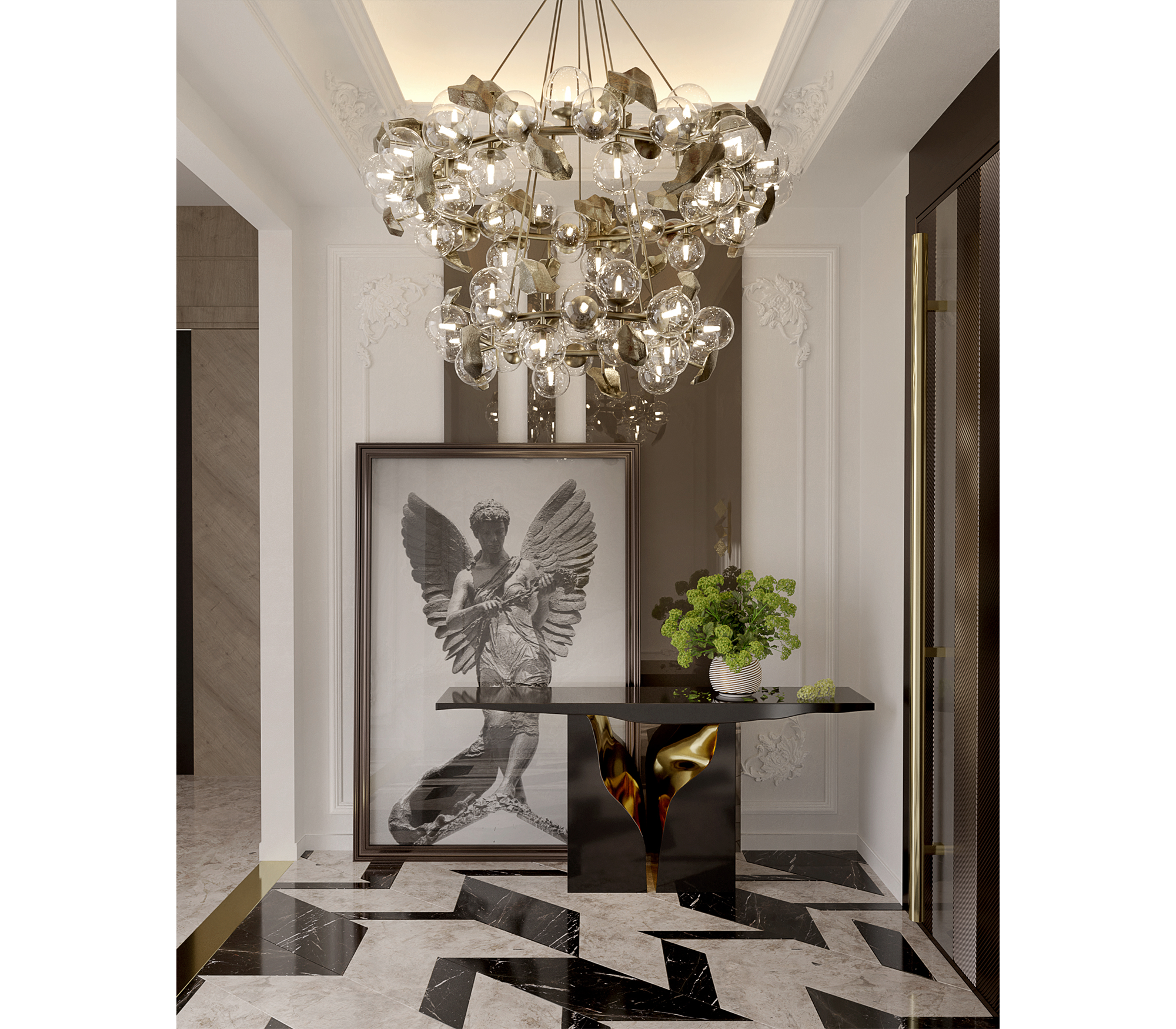 Консоль LAPIAZ BLACK, дизайн Boca do Loco Консоль LAPIAZ BLACK, дизайн Boca do Loco