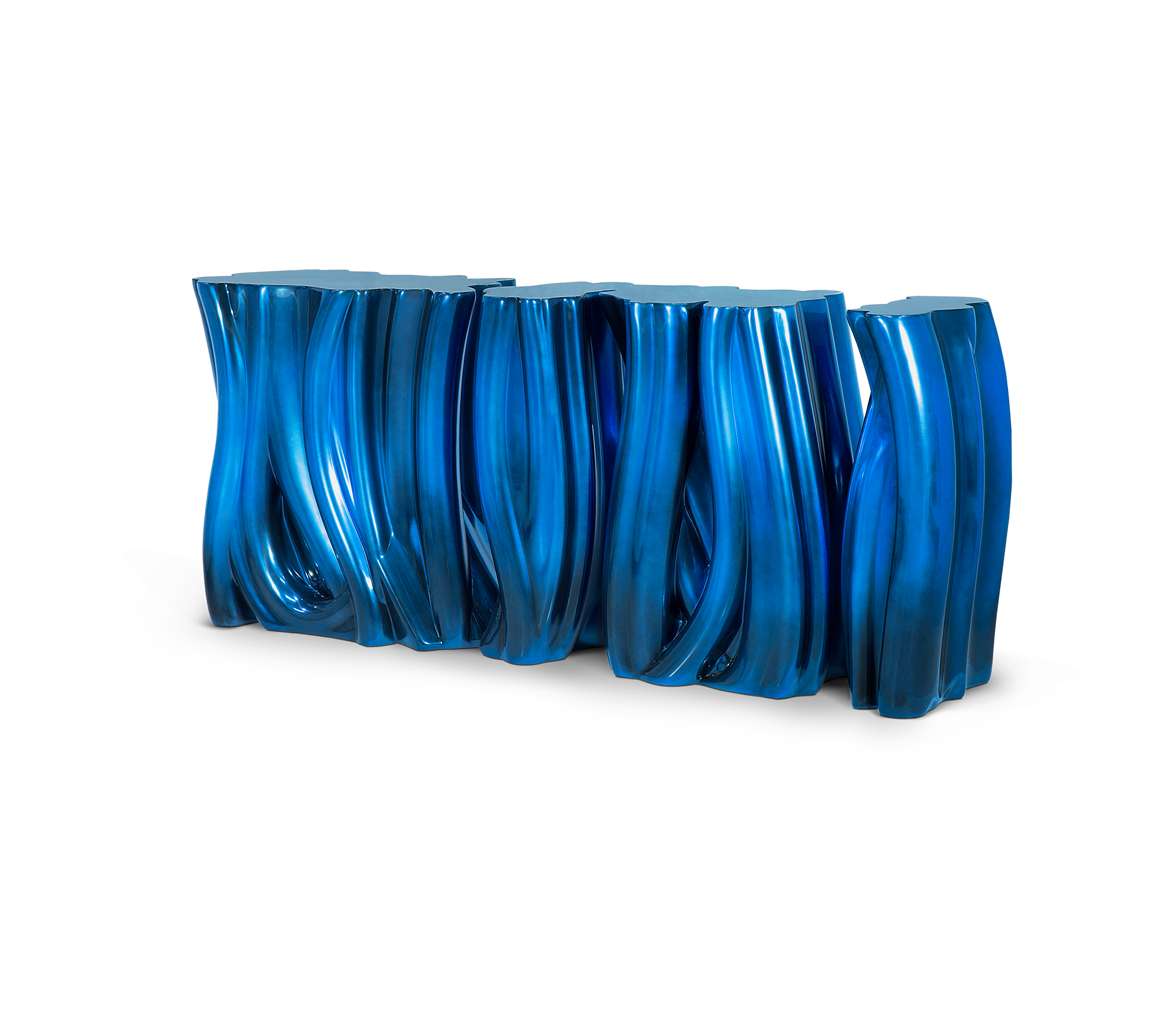 Консоль MONOCHROME BLUE SIDEBOARD, дизайн Boca do Loco Консоль MONOCHROME BLUE SIDEBOARD, дизайн Boca do Loco