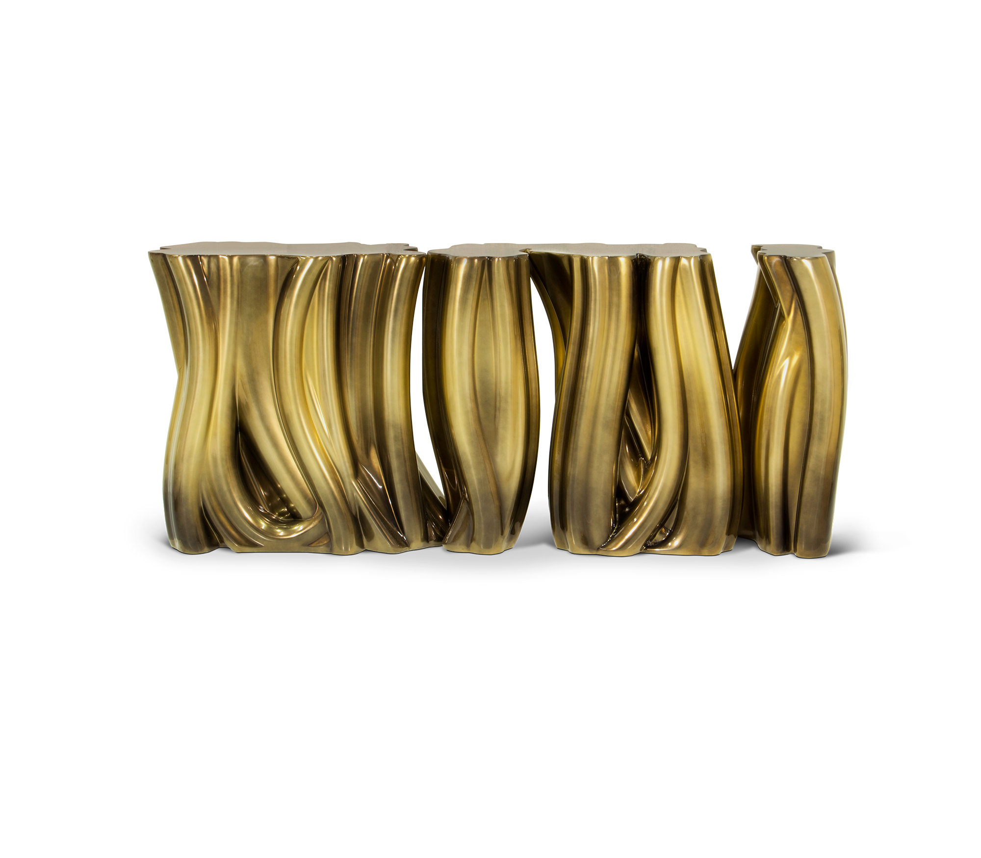 Консоль MONOCHROME GOLD, дизайн Boca do Loco Консоль MONOCHROME GOLD, дизайн Boca do Loco