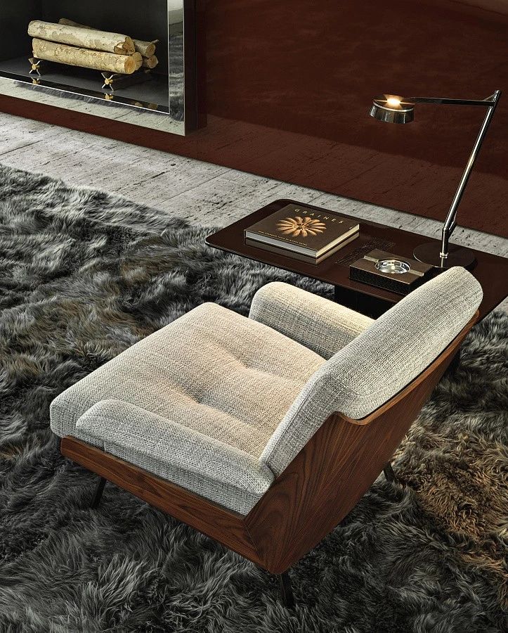 Кресло Daiki, дизайн Minotti Кресло Daiki, дизайн Minotti