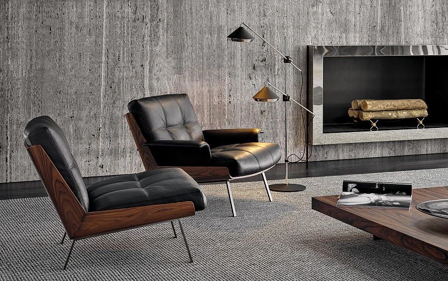 Кресло Daiki, дизайн Minotti Кресло Daiki, дизайн Minotti