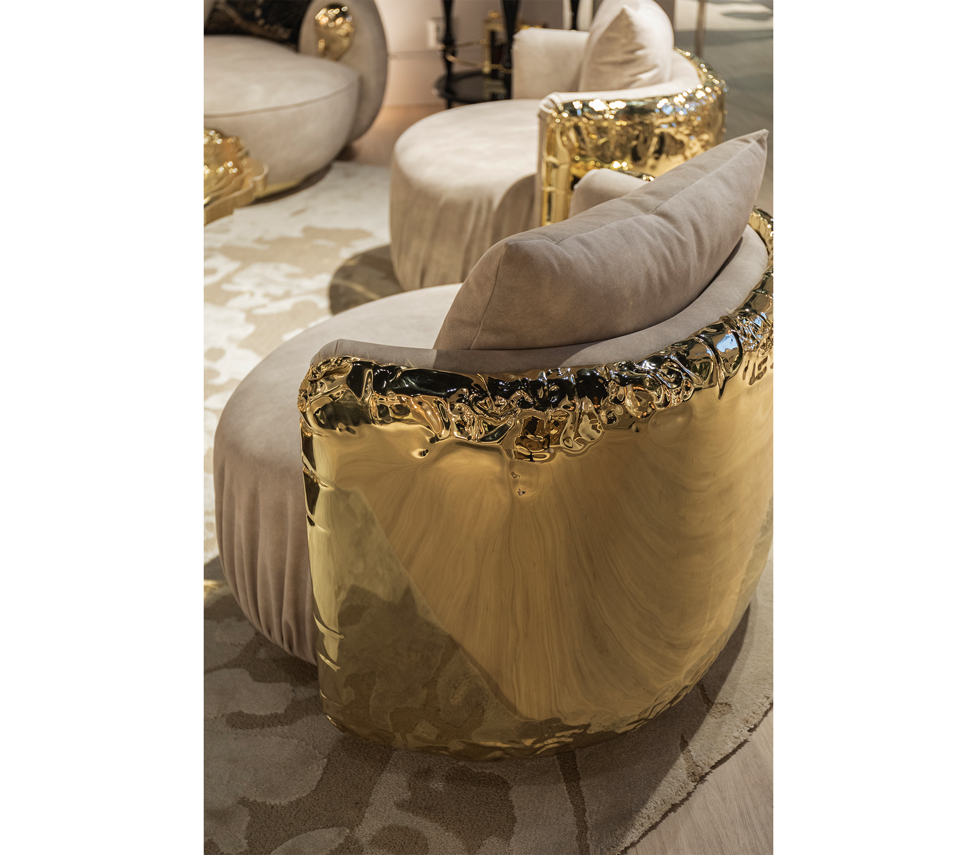 Кресло imperfectio round, дизайн Boca do Lobo Кресло imperfectio round, дизайн Boca do Lobo