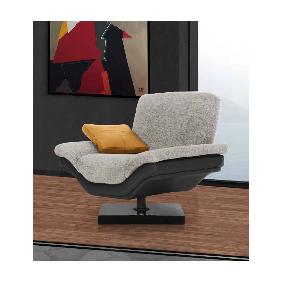 Кресло Kabir IBI Swivel Armchair, дизайн Tonino Lamborghini Casa Кресло Kabir IBI Swivel Armchair, дизайн Tonino Lamborghini Casa