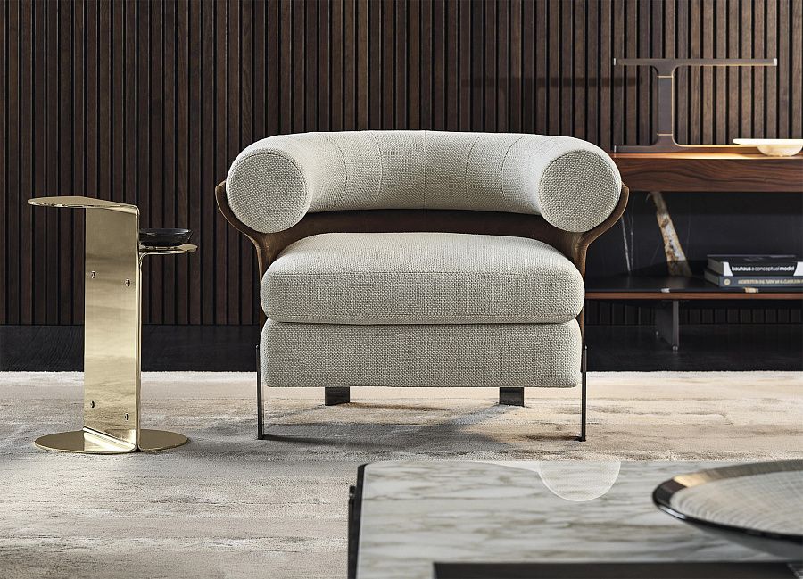 Кресло Mattia, дизайн Minotti Кресло Mattia, дизайн Minotti