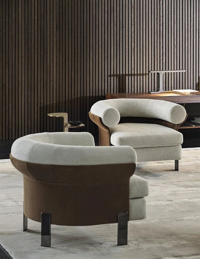 Кресло Mattia, дизайн Minotti Кресло Mattia, дизайн Minotti