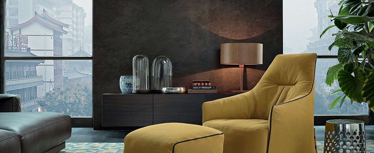 Кресло Santa Monica Lounge, дизайн Poliform Кресло Santa Monica Lounge, дизайн Poliform