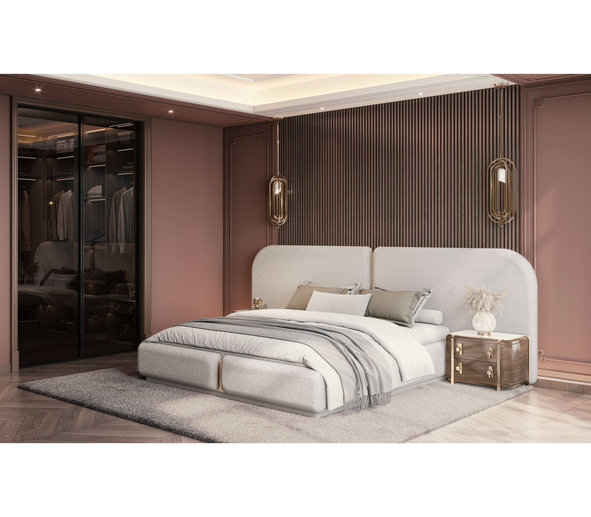 Кровать ISADORA, дизайн Boca do Lobo Кровать ISADORA, дизайн Boca do Lobo