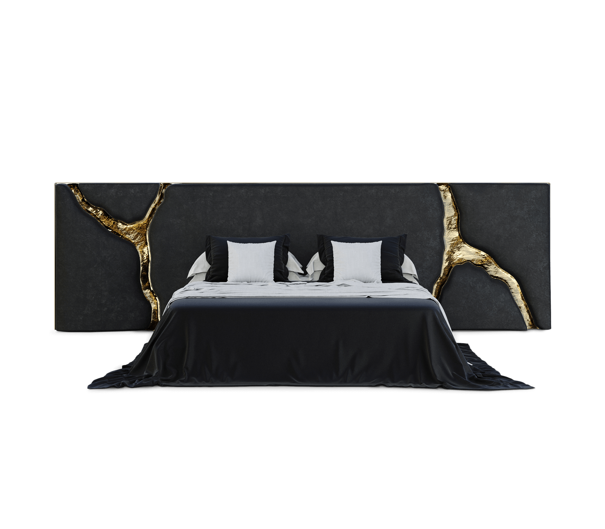 Кровать LAPIAZ BLACK, дизайн Boca do Lobo Кровать LAPIAZ BLACK, дизайн Boca do Lobo