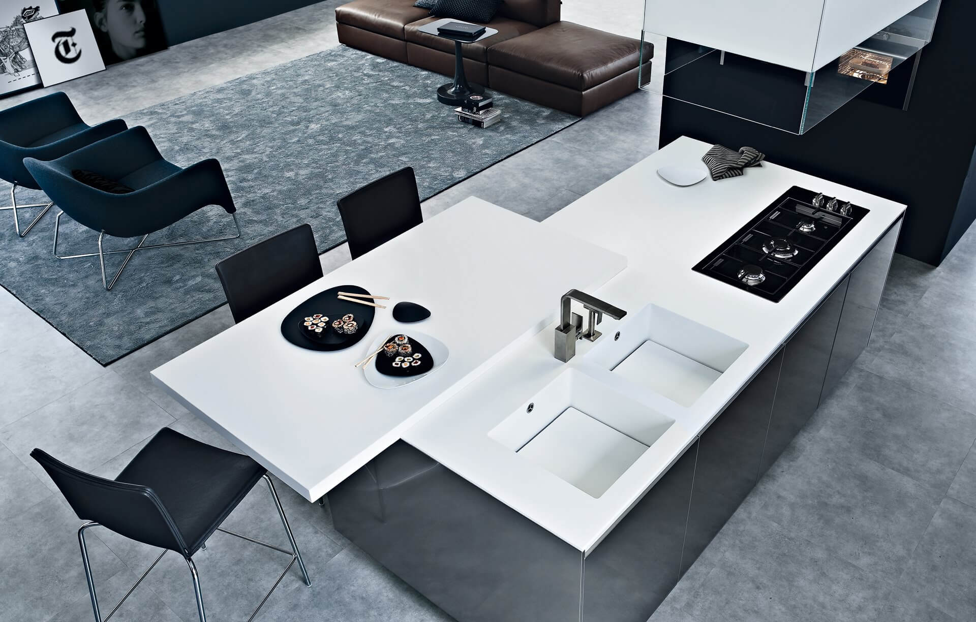 Кухня Twelve, дизайн Poliform Кухня Twelve, дизайн Poliform