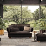 Банкетка Amii, дизайн Minotti Банкетка Amii, дизайн Minotti