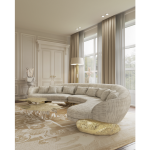 Диван angra white curved, дизайн Boca do Lobo Диван angra white curved, дизайн Boca do Lobo