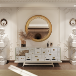 Комод MONDRIAN WHITE, дизайн Boca do Lobo Комод MONDRIAN WHITE, дизайн Boca do Lobo